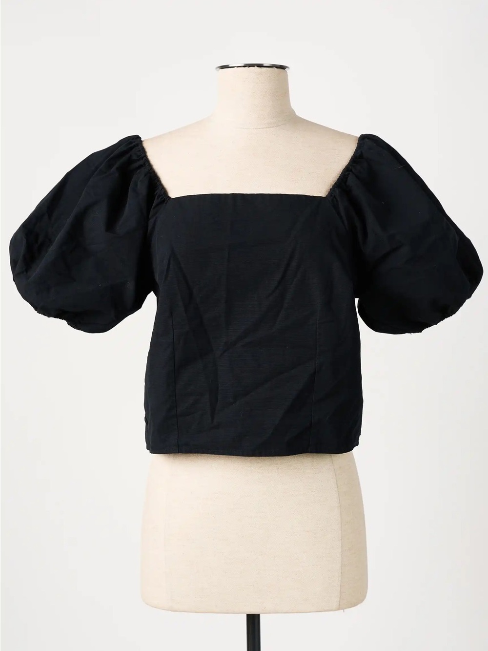 Levi’s Puffed Sleeve Cotton Blouse